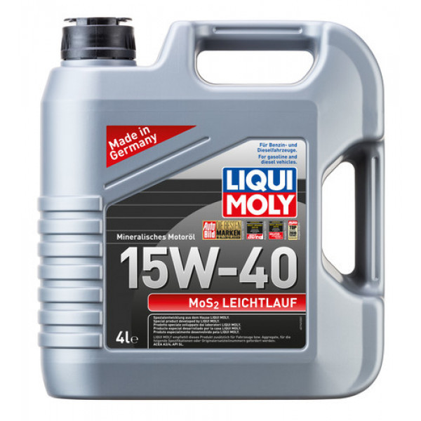 Ulei motor Liqui Moly MoS2 Leichtlauf 15W40, 4 l