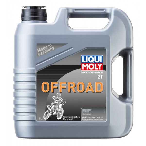 Ulei motor Liqui Moly Motorbike 2T Offroad, 4 l