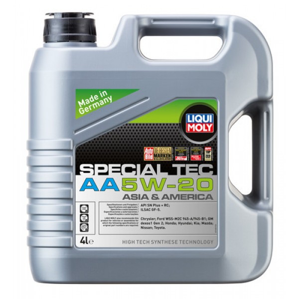 Ulei motor Liqui Moly Special Tec AA 5W20, 4 l