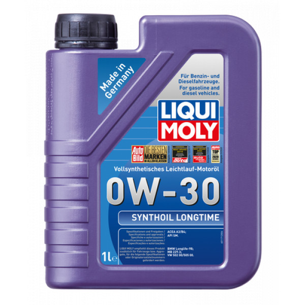 Ulei motor Liqui Moly Synthoil Longtime 0W30, 1 l