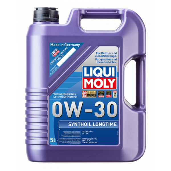 Ulei motor Liqui Moly Synthoil Longtime 0W30, 5 l