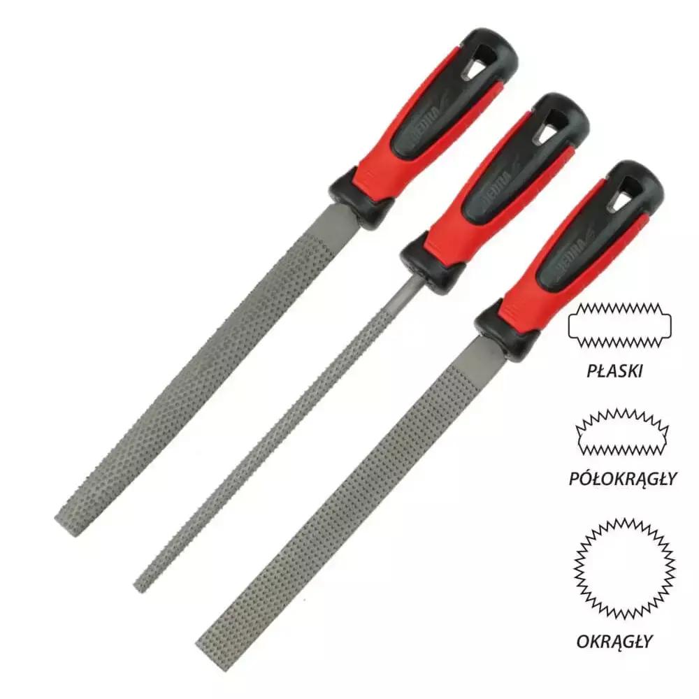 Set de raspele pentru lemn 200mm