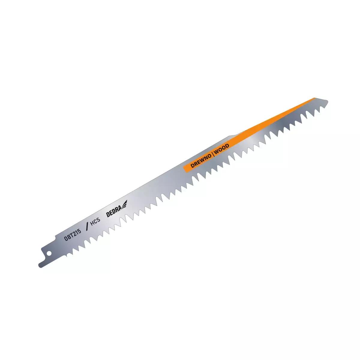 Lama pentru ferestrau tip sabie 240/215mm, lemn, hcs, 2buc