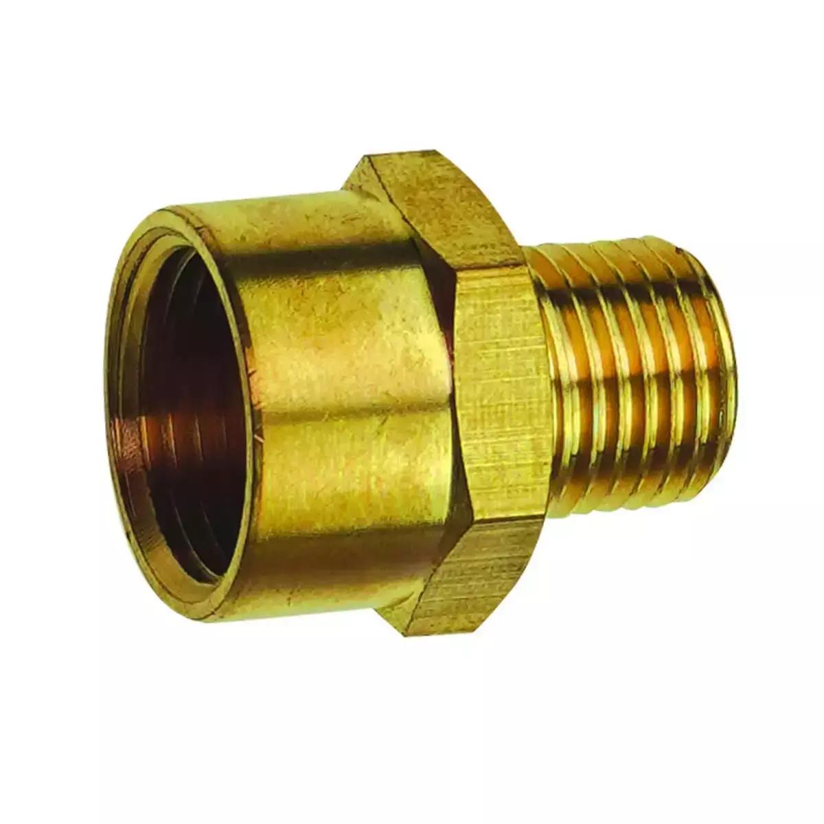 Reductie 1/4&quot; filet exterior (m) x 3/8&quot; filet interior (f)