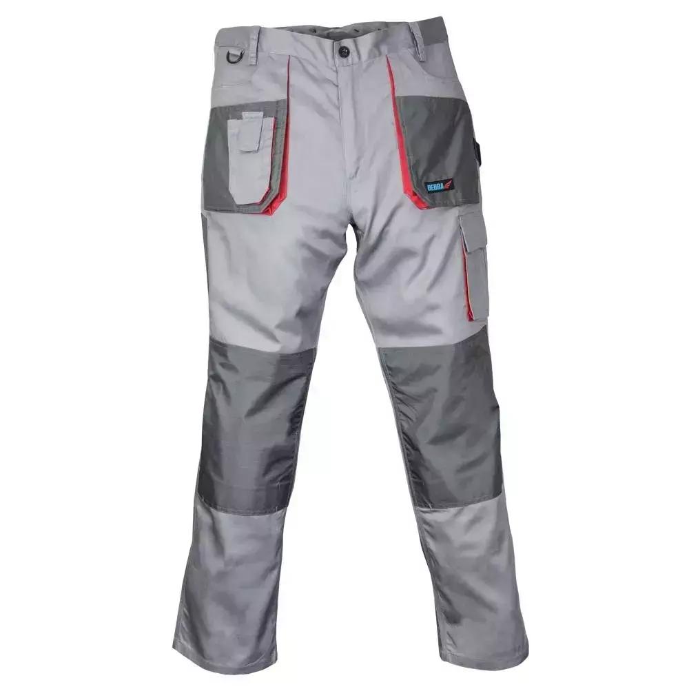 Pantaloni de protecţie marime ld, gri, greutate 190g/m2, 20% poliester 80% bumbac