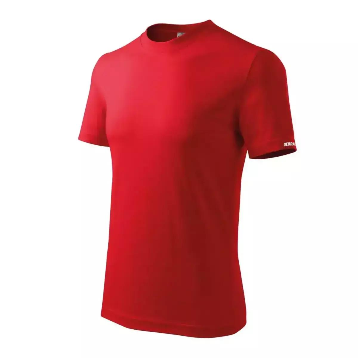Tricou t-schirt pentru barbati xxxl, rosu, 100% bumbac