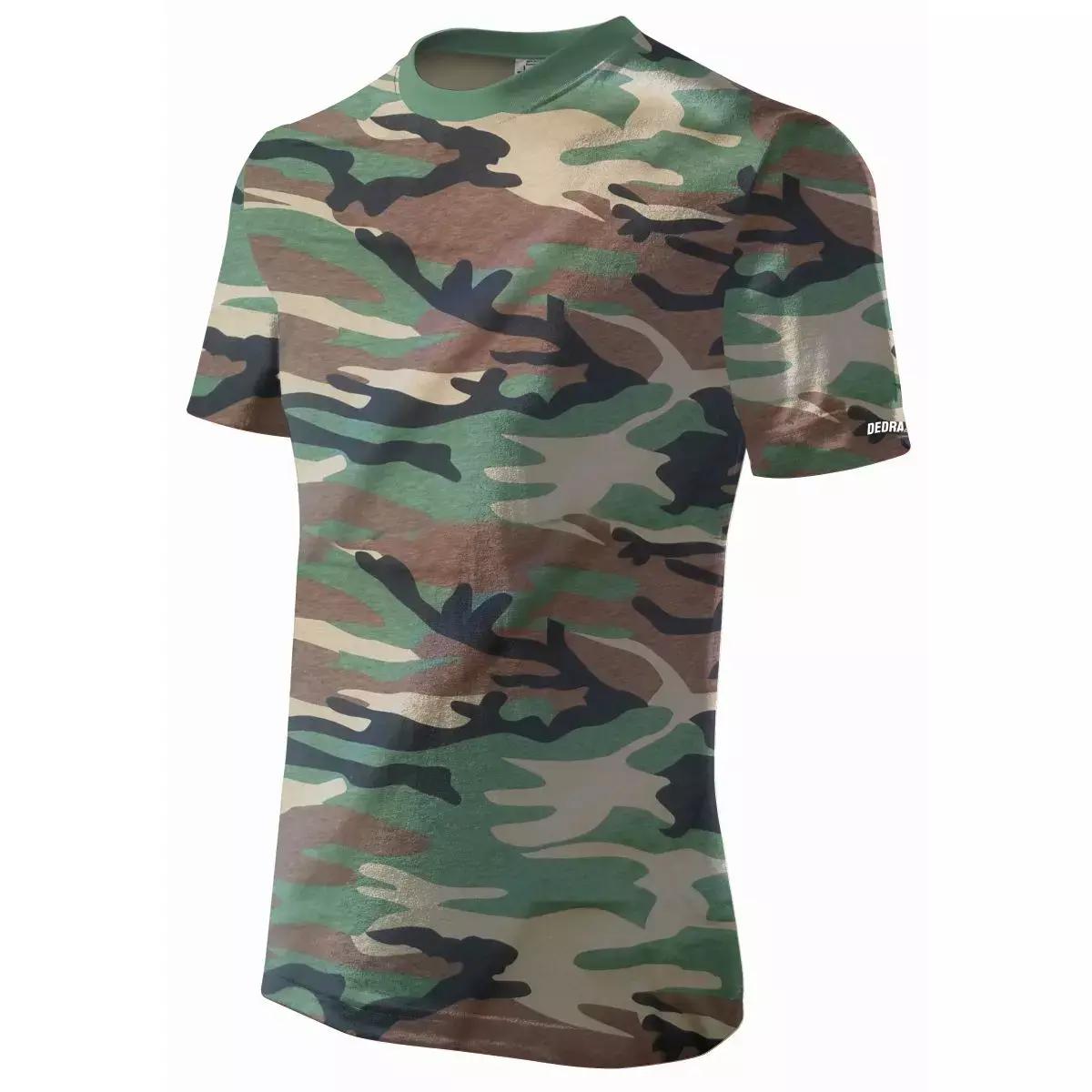 Tricou t-schirt pentru barbati m, camo, 100% bumbac