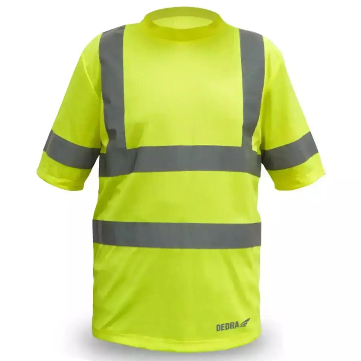 Tricou barbatesc t-shirt reflectorizant galben, marime xxxl