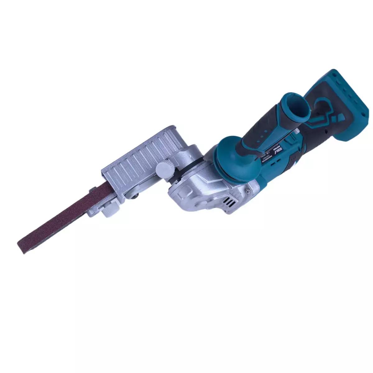 Pila cu banda, polizor, cu acumulator 18v