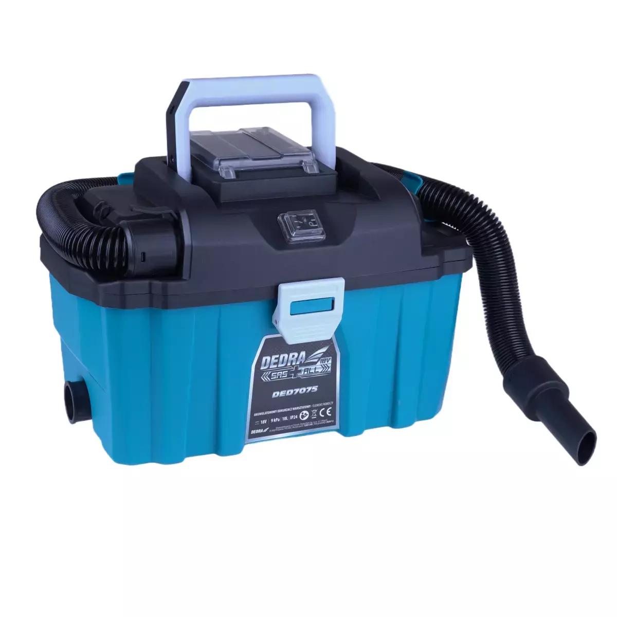 Aspirator cu acumulator 18v, 10l