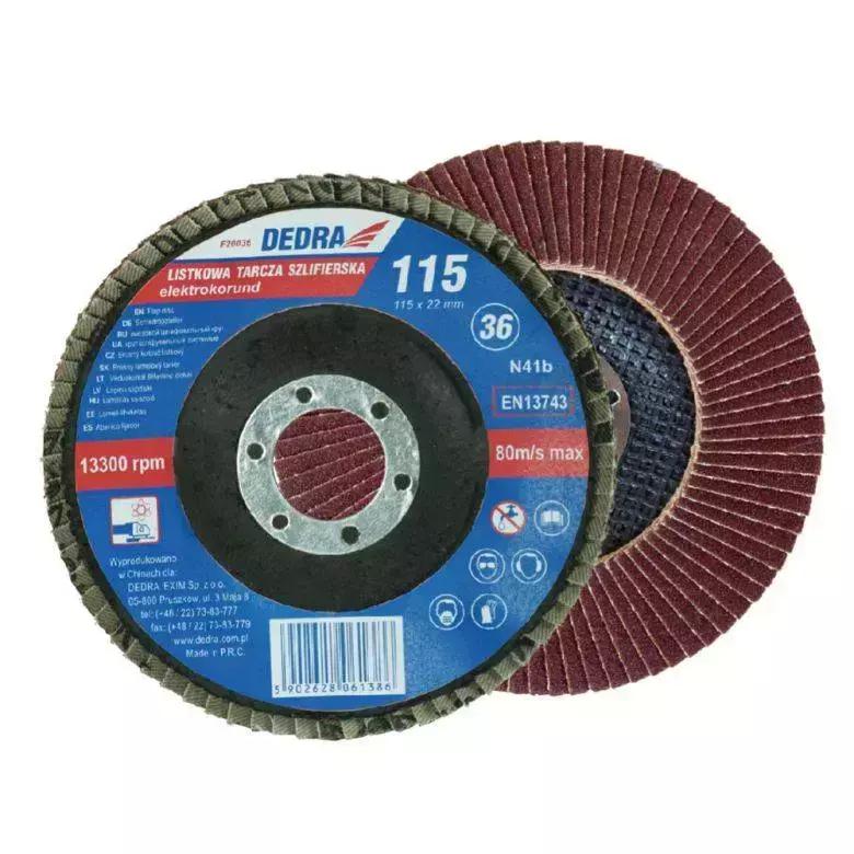 Disc de slefuire evantai 115x22mm,36