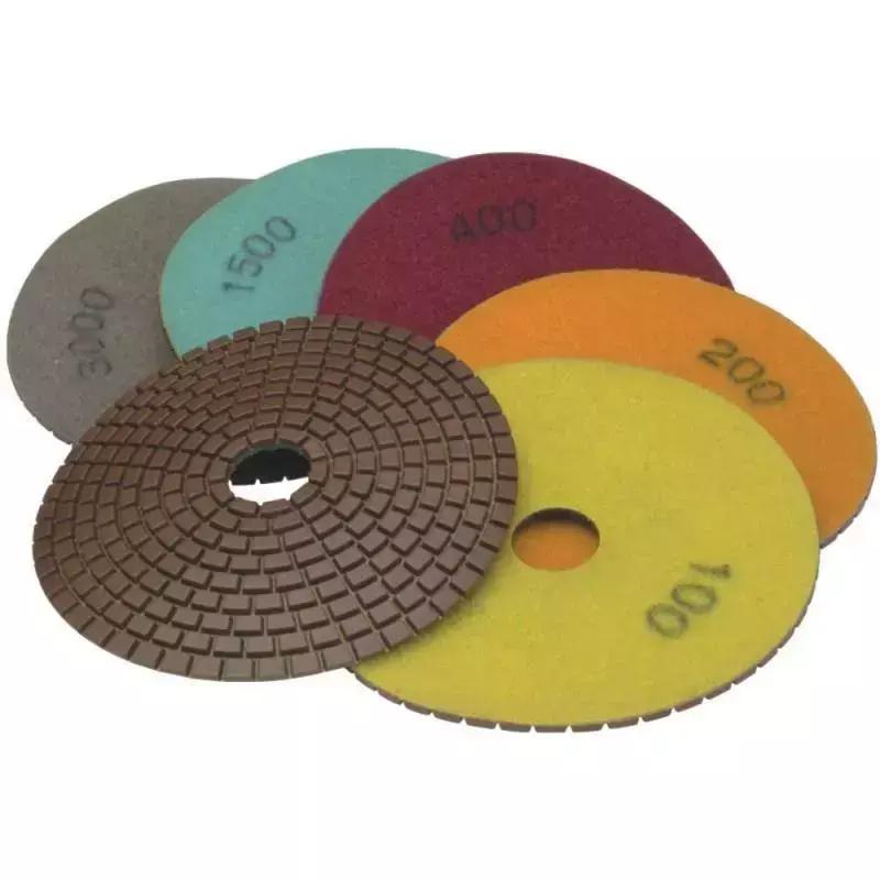 Disc diamantat de lustruit flexibil gr.0080 dia 125mm