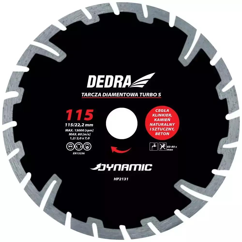 Disc diamantat cu super segmente 115/22,2mm dynamic