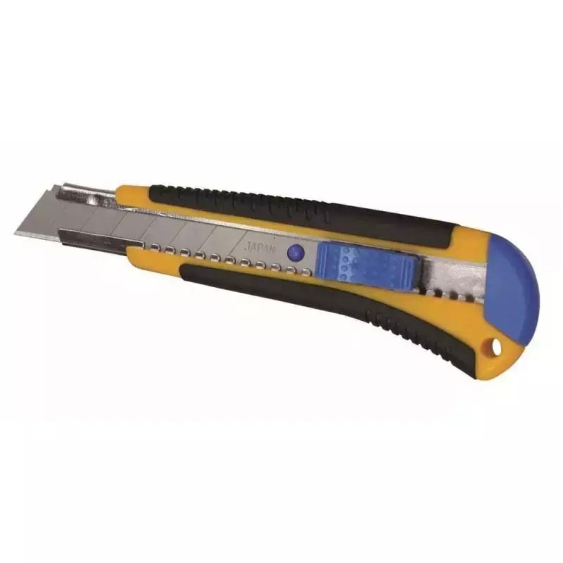 Cutter 18mm + 1 lama de rezerva maner cauciuc