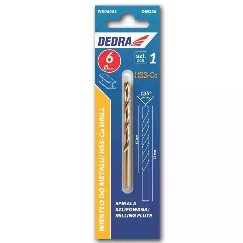Burghie cobalt pentru metal 3,5x70mm, hss, din338, 1buc