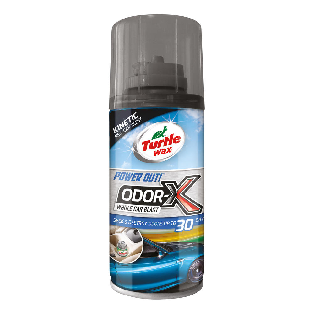 Spray automat eliminare mirosuri neplacute (fum, animale companie, cafea, mancare ) Power Out Odor-X Whole Car Blast-New Car 100ml