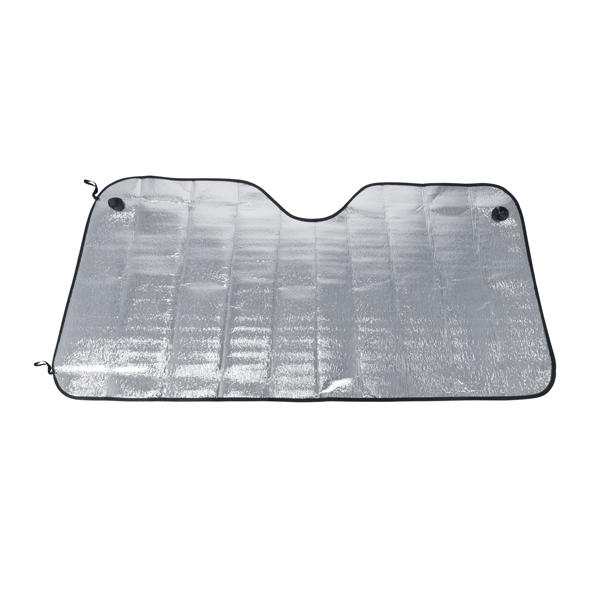 Parasolar parbriz aluminiu Carpoint 130x60cm, 1 buc.