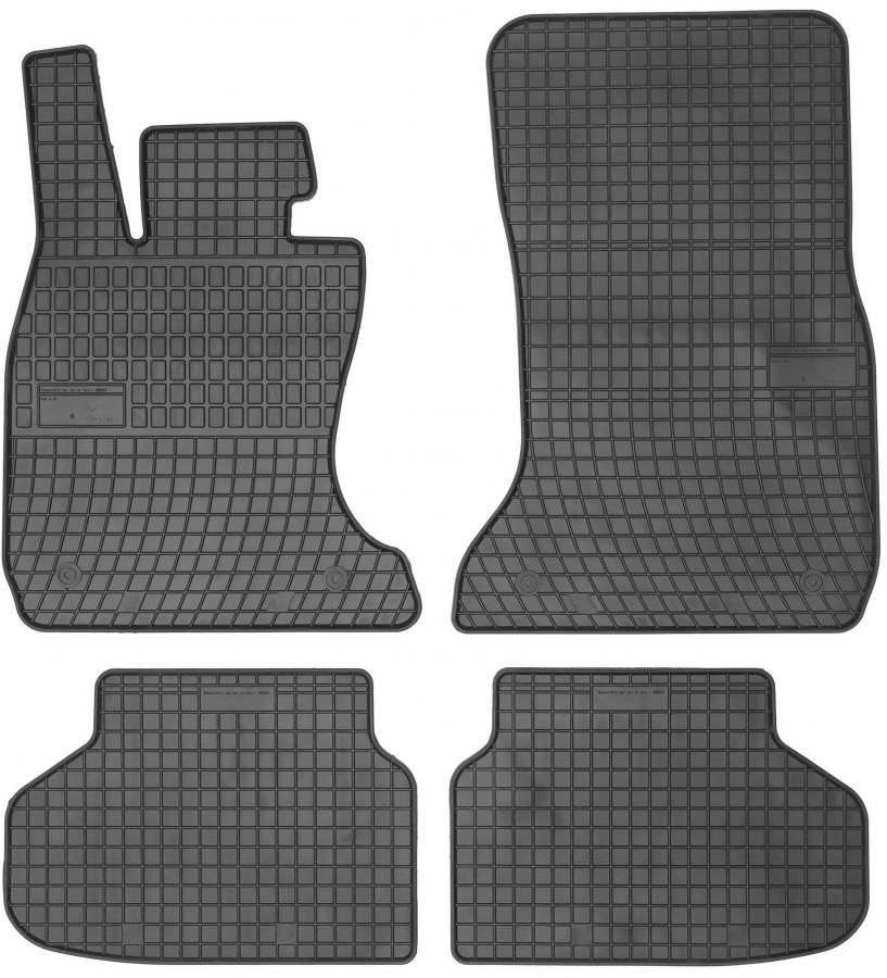 Set covorase auto din cauciuc BMW Seria 7 F01 2008-2015, Negru
