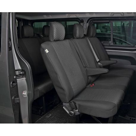 Set huse scaune auto Kegel Tailor Made DV3 pentru Renault Trafic III 2014- , Opel Vivaro II 2014-, Nissan NV300 2016-, Fiat Talento 2016-