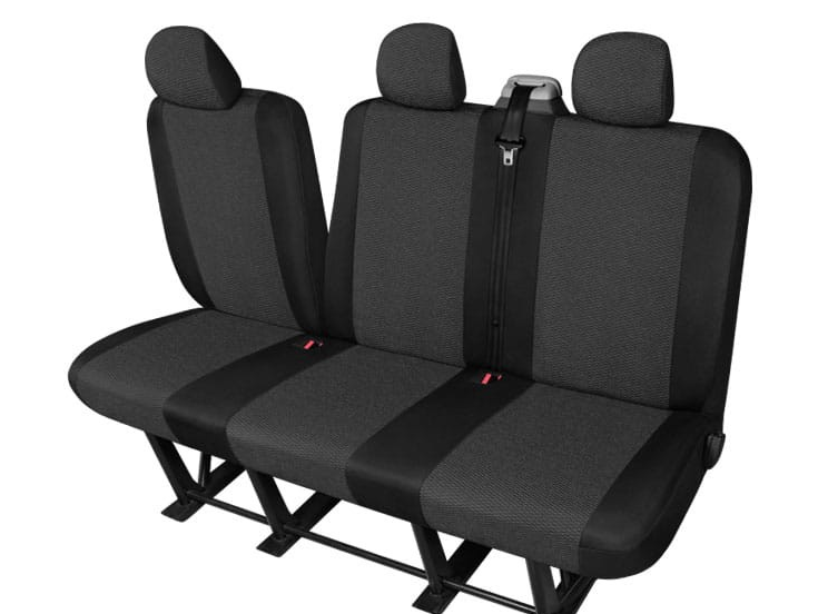 Set huse scaune auto Kegel Tailor Made DV3 Split pentru Renault Trafic III 2014- , Opel Vivaro II 2014-, Nissan NV300 2016-, Fiat Talento 2016-