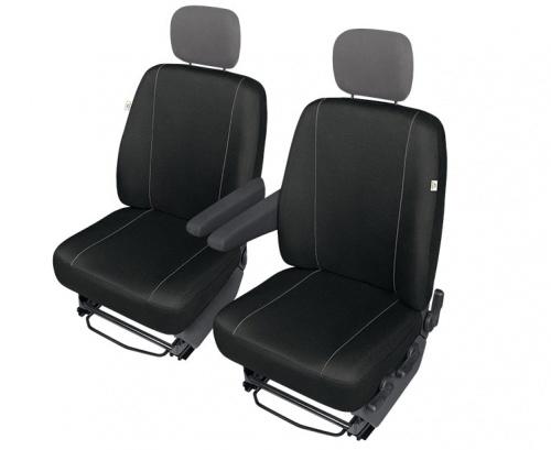 Set huse scaune Iveco Daily 5, 2014-prezent, husa scaun sofer + scaun individual pasager, Tailor Made Kegel