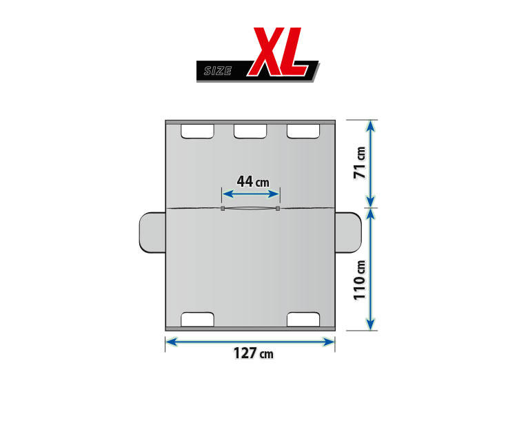 Husa auto protectie caini si pisici husa protectie bancheta ALEX XL 127x181cm cu orificiu pentru centura de siguranta a animalului