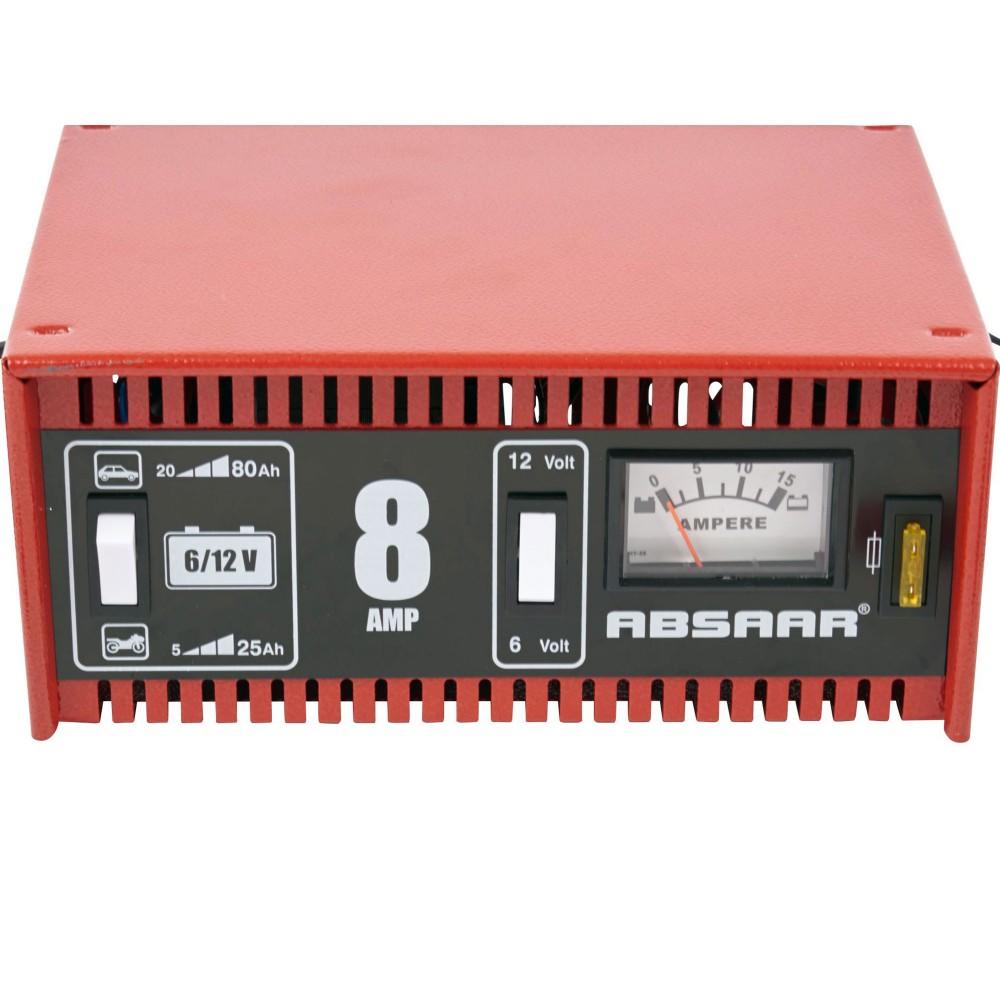 Redresor baterie auto Absaar Germany 6V/ 12V 8A incarcator cu incarcare normala/rapida