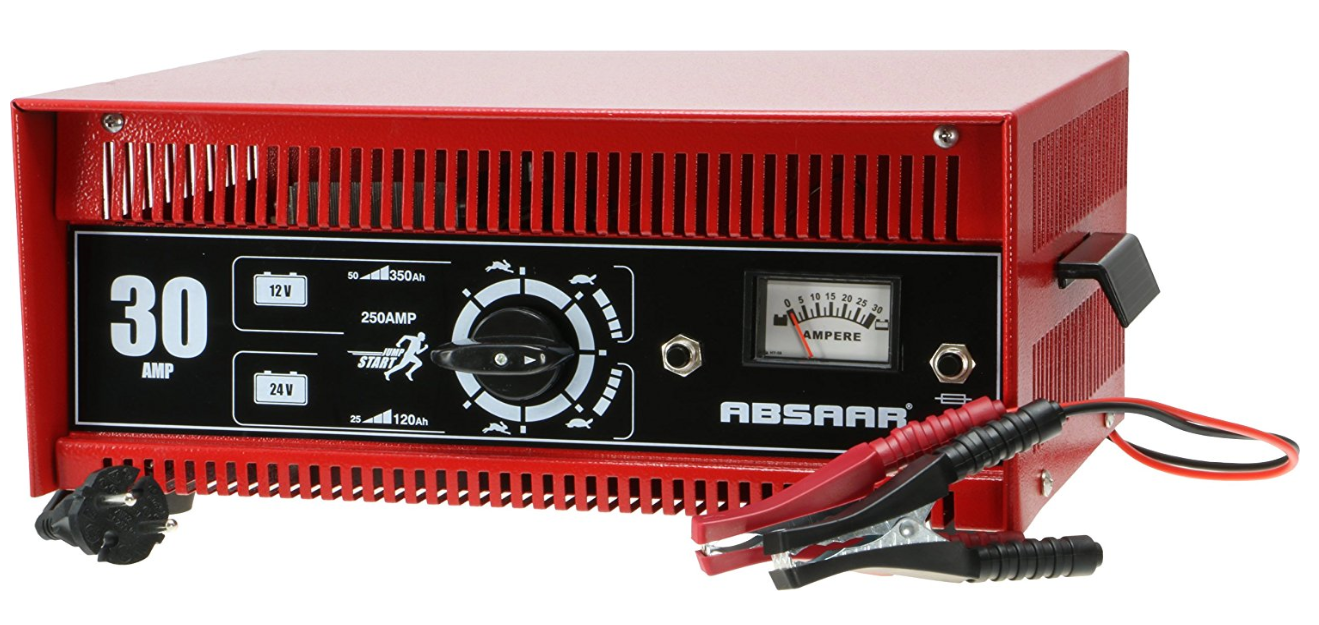 Redresor baterie auto Absaar Germany 12V/ 24V 30A incarcator cu incarcare normala/rapida + Robot pornire 250Amps