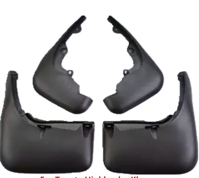 Set aparatori noroi Toyota Highlander 2008-2011, Fata Spate, 4 buc.