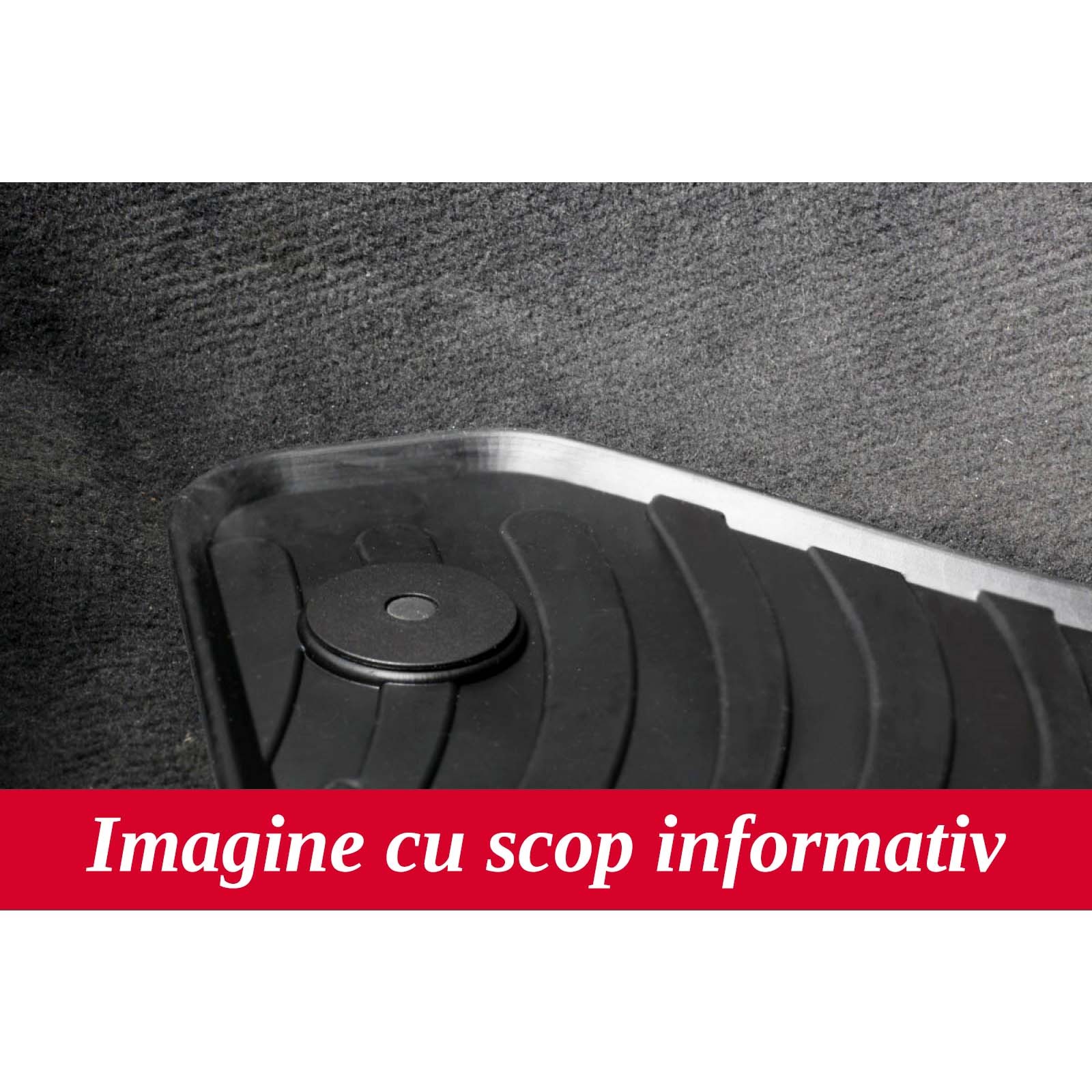 Set covorase auto din cauciuc BMW X6 G06 SUV 11.2019-, Negru, Gledring, 4 buc.