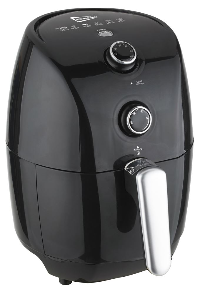 Friteuza fara ulei cu aer cald Streetwize Airfryer , 1.5 L, 80-200 grade, 900W, timer 30 min