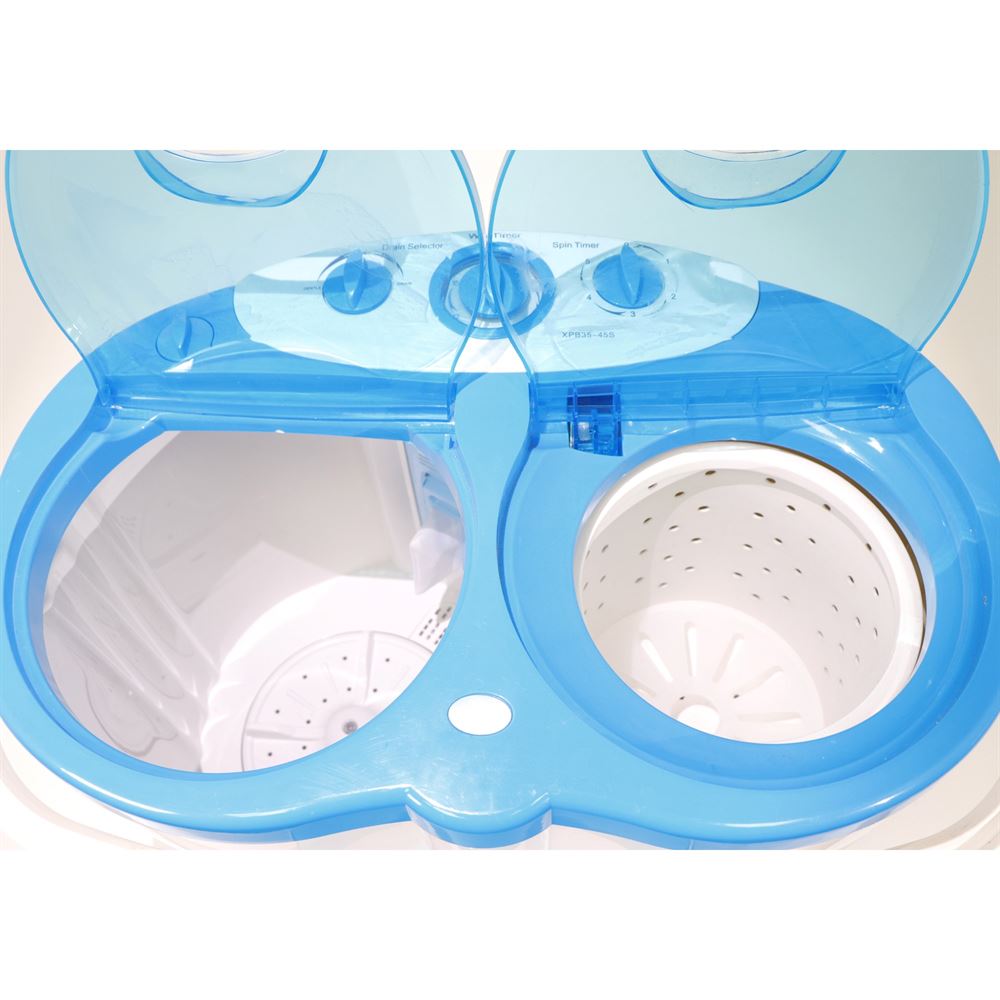 Masina de spalat rufe portabila Streetwize Twin Tube 230W + 116W, spalare + stoarcere
