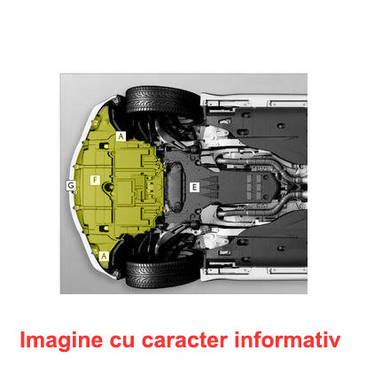 Scut motor Toyota RAV4 (Xa2), 06.2000-12.2005, partea laterala Dreapta Fata, 814634-6