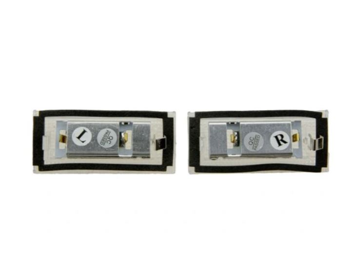 Set lampa numar BMW Seria 3 (E46), COUPE/Sedan; COMPACT, 1999-06.2005; partea stanga+dreapta, cu bec LED CAN-BUS
