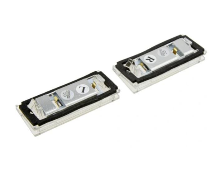 Set lampa numar BMW Seria 3 (E46), COUPE/Sedan; COMPACT, 1999-06.2005; partea stanga+dreapta, cu bec LED CAN-BUS