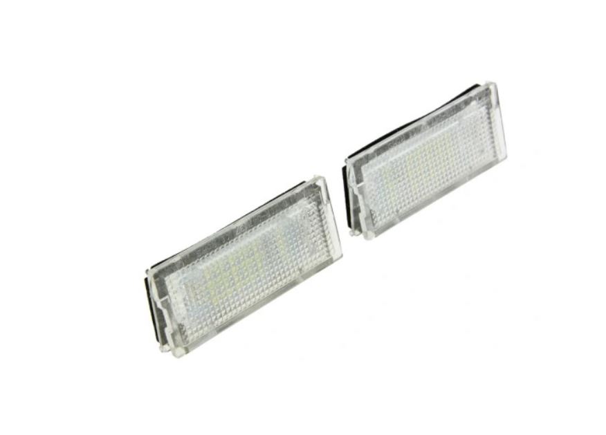 Set lampa numar BMW Seria 3 (E46), COUPE/Sedan; COMPACT, 1999-06.2005; partea stanga+dreapta, cu bec LED CAN-BUS