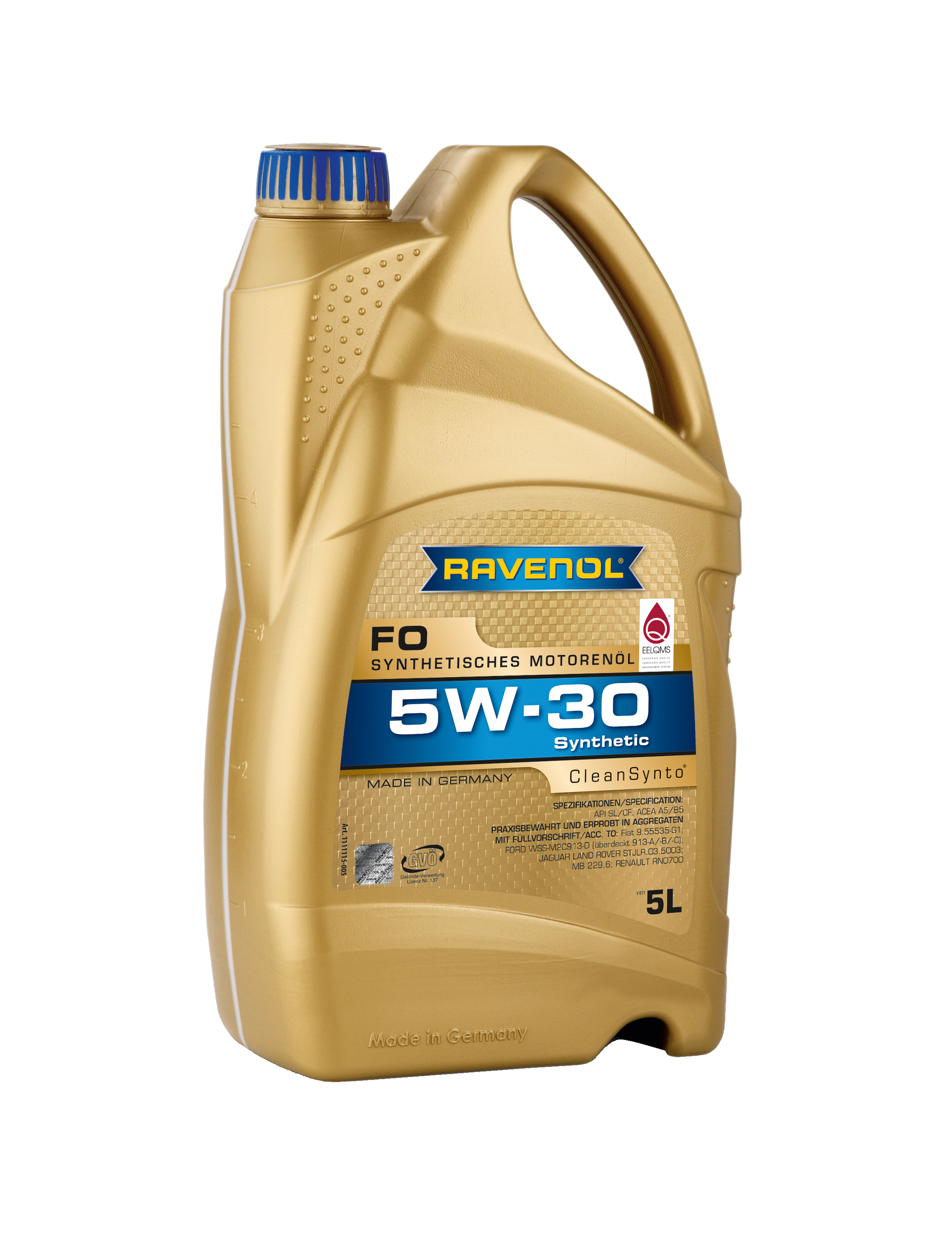 Ulei de motor RAVENOL FO 5W-30 5 litri Ulei de motor RAVENOL FO 5W-30 5 litri