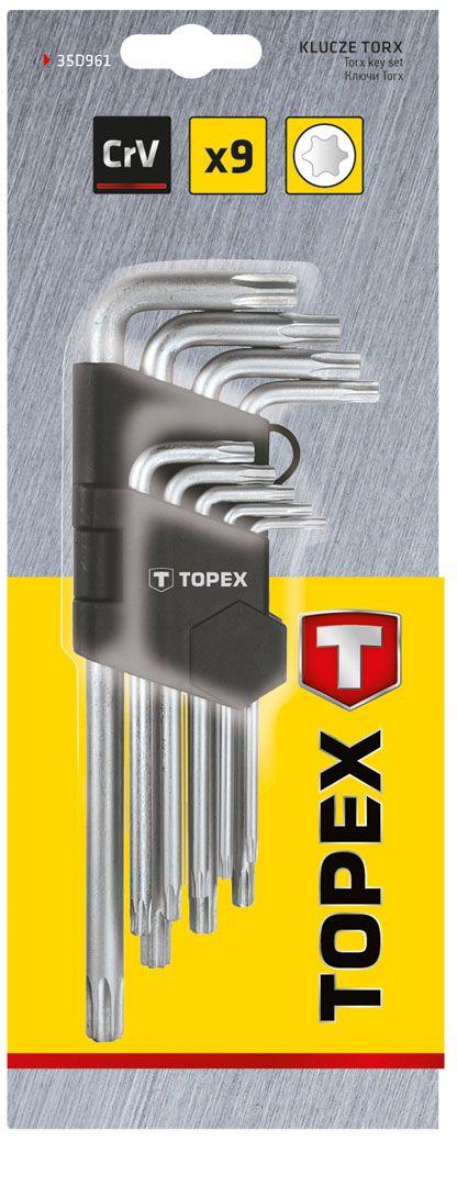 Chei Torx T10-T50, 9 buc -set 35D961