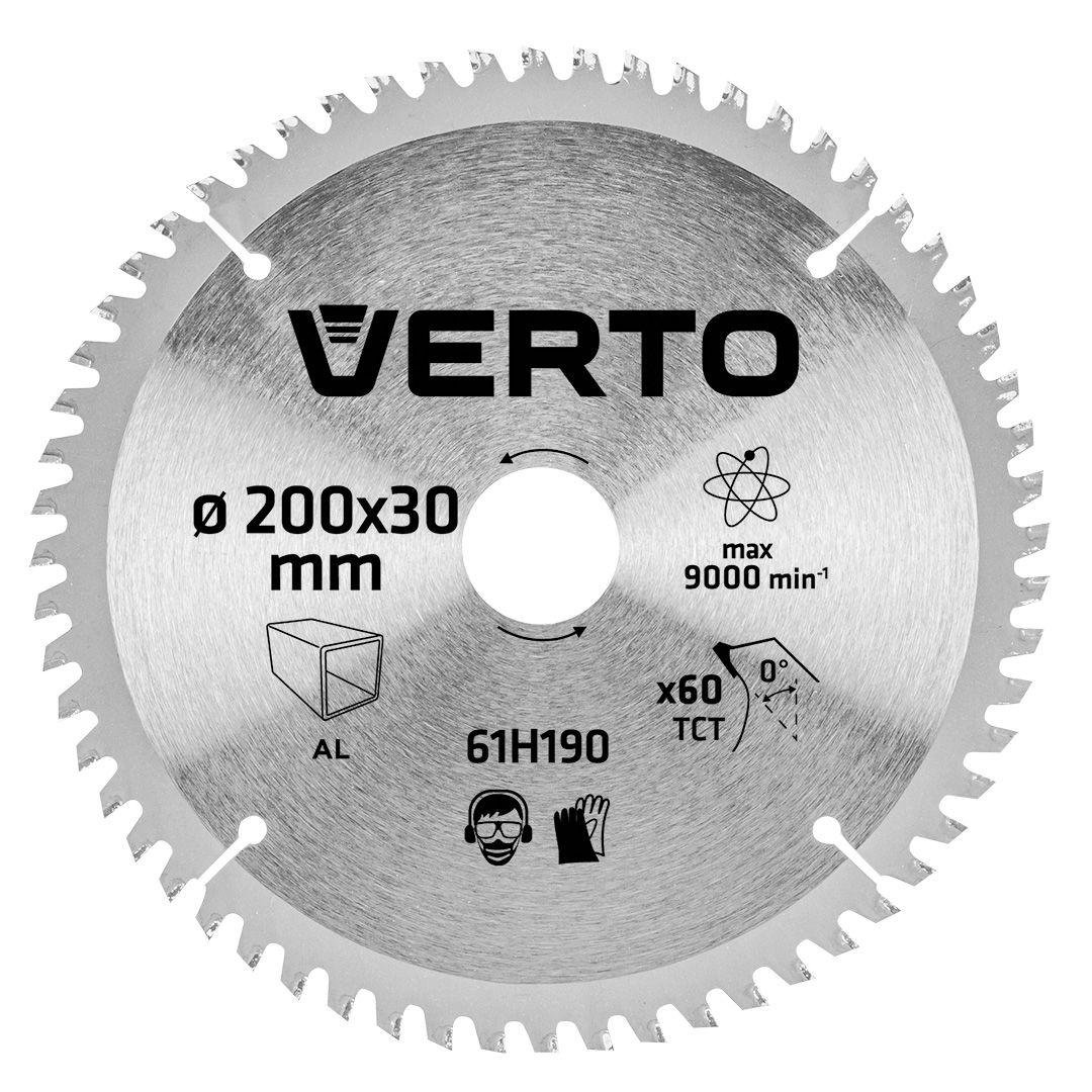 Disc pentru circular, 200 x 30 mm, 60 dinti, pt AL 61H190
