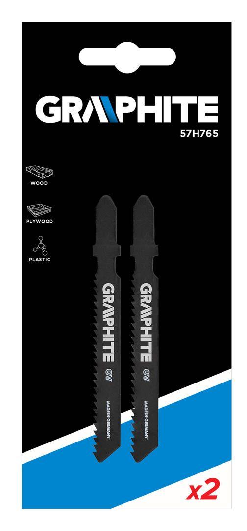 Lame Fierastrau vertical CrV 50x75mm, 12TPI , 5 buc , set, [tip Bosch-prindere "T"] 57H765