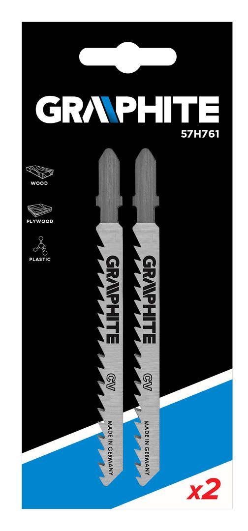 Lame Fierastrau vertical CrV, 75x100mm, 6TPI, 5 buc , set [tip Bosch-prindere "T"] 57H761