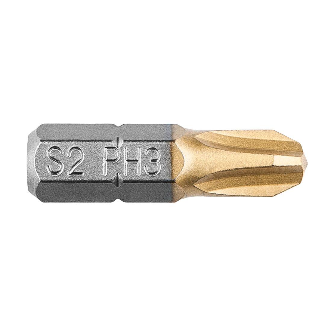 Varf[ bit] pentru surubelnita electrica PH3, 25mm, 1/4 &quot;, 2 buc , 57H962