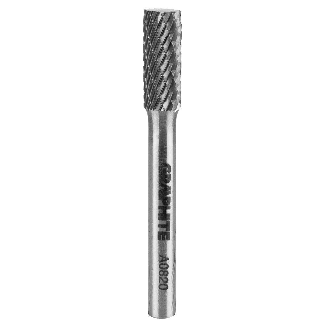 Freza rotativa din carbura HM, tip A (cilindrica), 8x20mm, tija 6x45mm 55H351