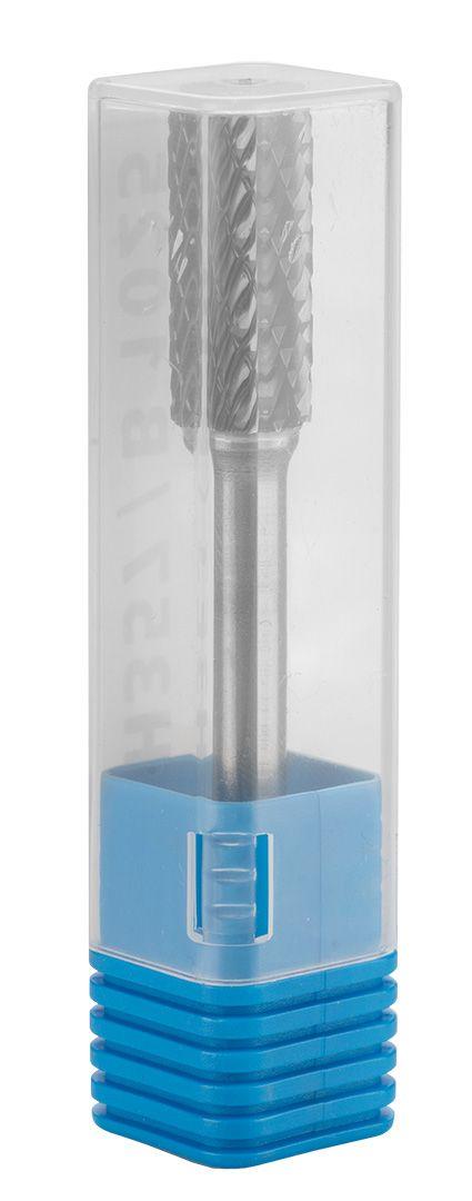 Freza rotativa din carbura HM, tip B (cilindrica cu lame in varf ), 10x25mm, tija 6x45mm 55H357