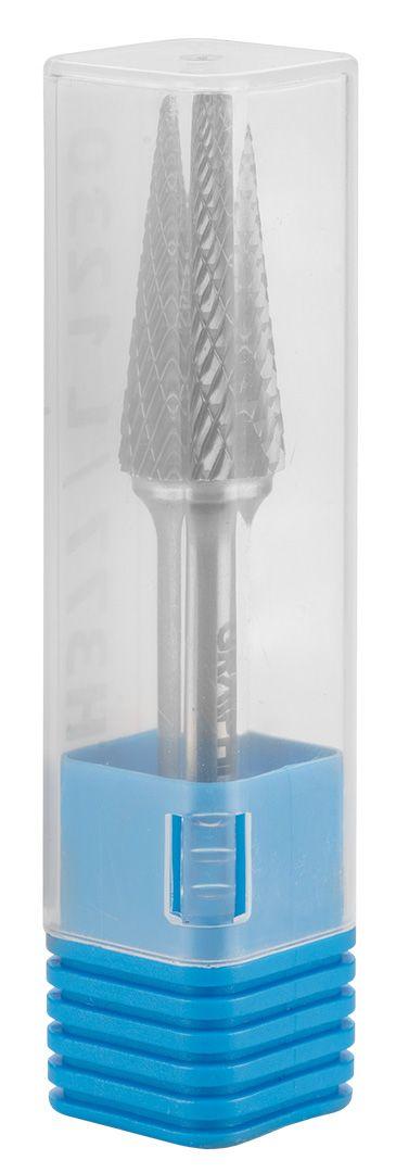 Freza rotativa din carbura HM, tip L ( conica), 12x30mm, tija 6x45mm 55H377