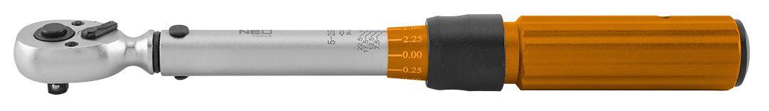 Cheie dinamometrica 1/4 ", 5-25Nm, set de 21 buc 08-821