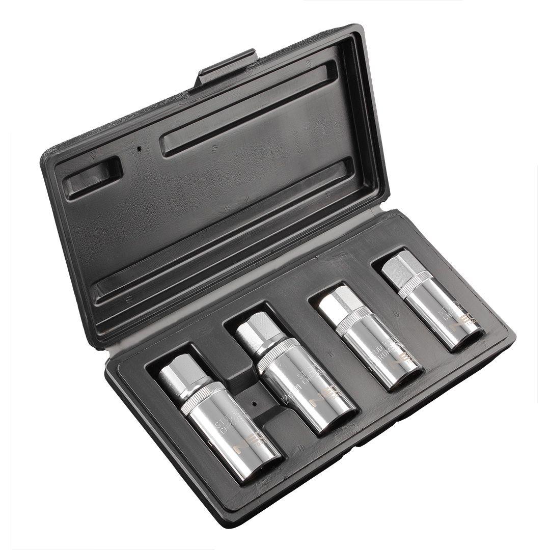 Set extractoare cilindrice , 4 piese,1/2''. CrV 09-608
