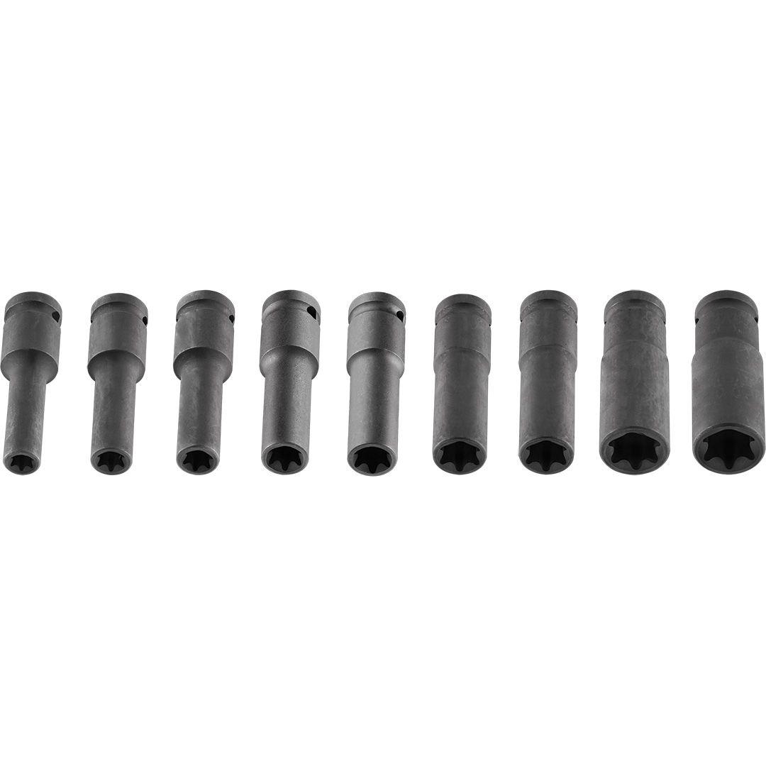 Set tubulare impact 1/2 &quot;, E10-E24, CrMo, 10 Buc -Set 12-110