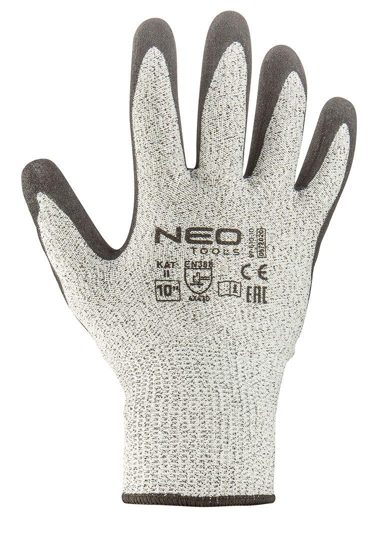 Manusi de protectie impotriva taieturilor, acoperite cu nitril, 4X43D, 9 " 97-610-9