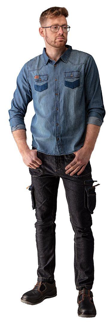 Camasa de lucru DENIM, marime S 81-549-S